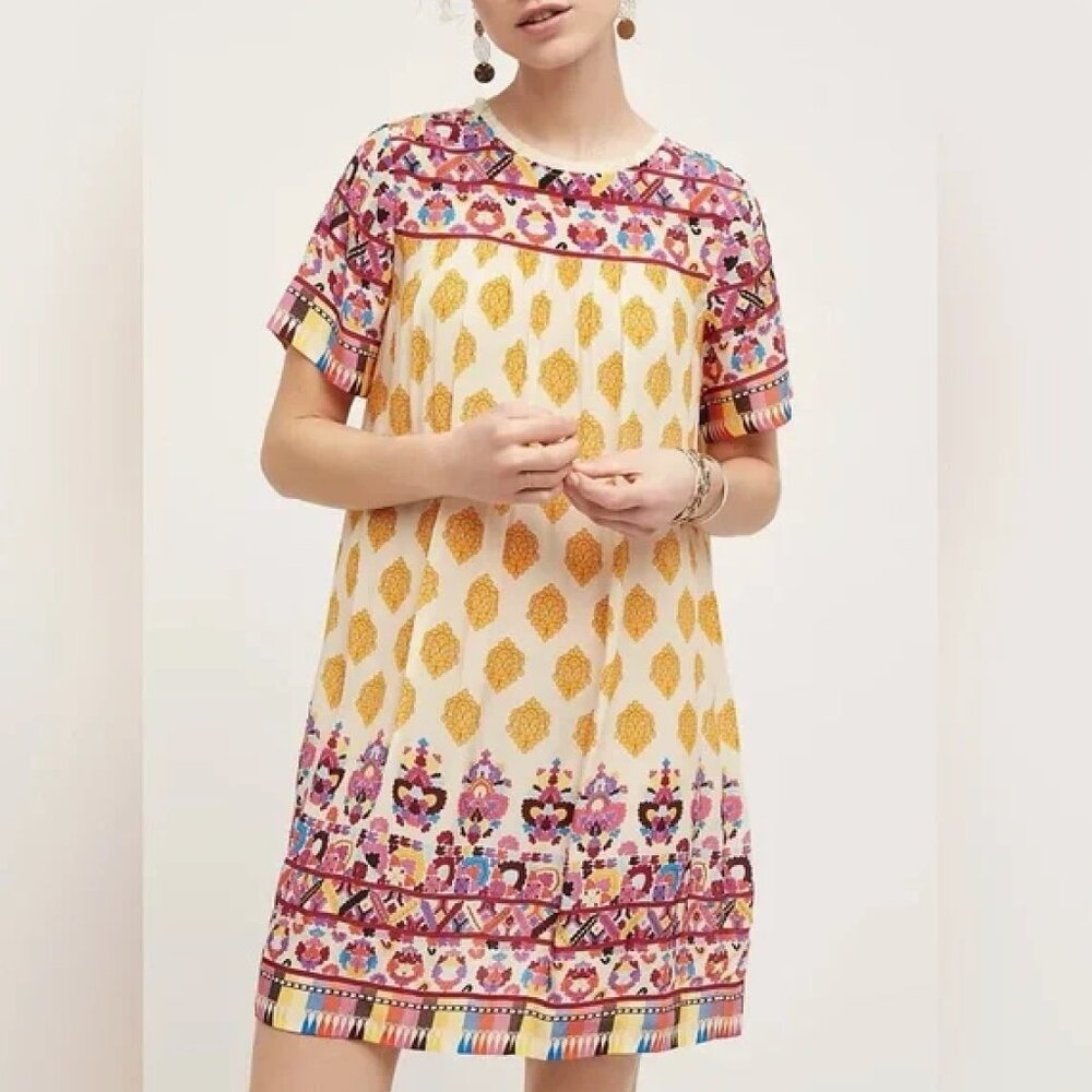 Anthropologie "Tanvi Kedia Caltha Swing Dress"